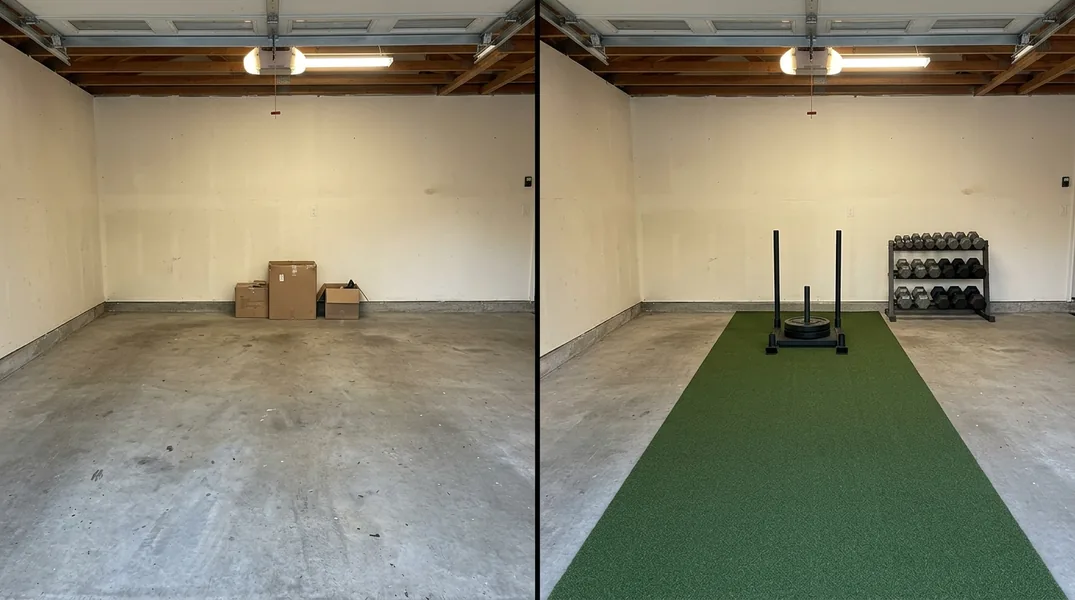 Result artificial grass installation in Seattle - Seattle Turf Installation