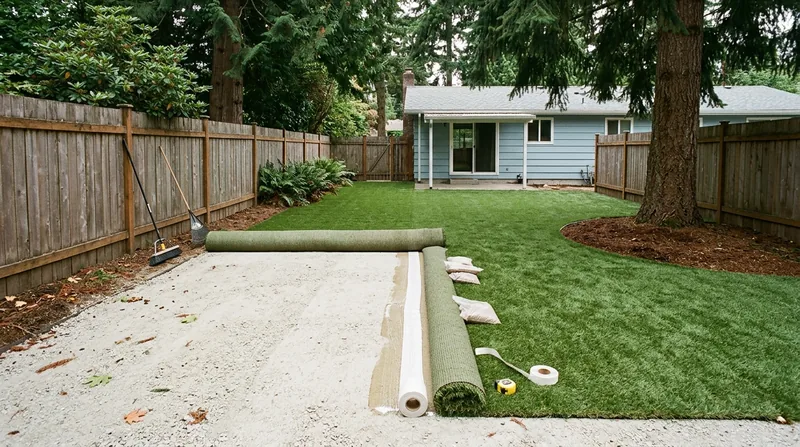 Residential Artificial Grass Installation Seattle
