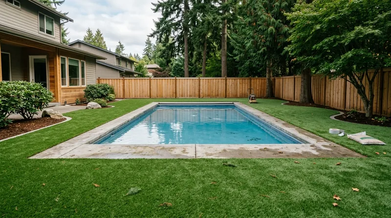 Pool Surround Turf Seattle