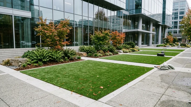 Commercial Artificial Grass Installation Seattle